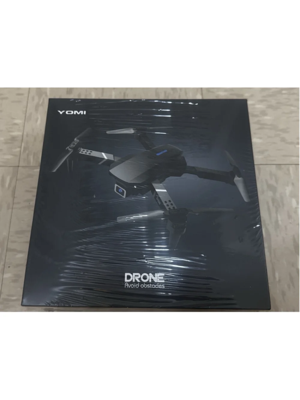 YOMI Foldable Obstacle Avoidance Quadcopter With Camera App Control Black